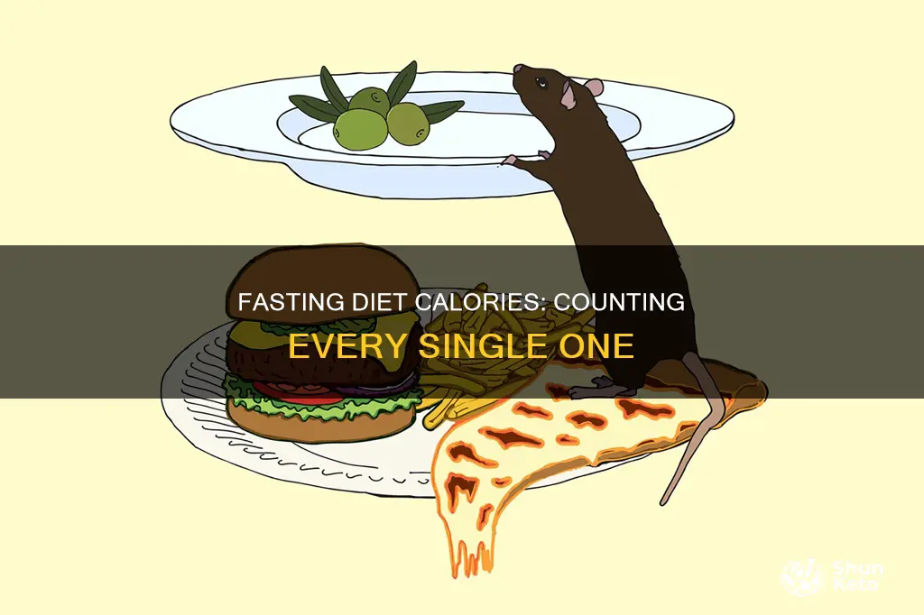how many calories in fasting diet