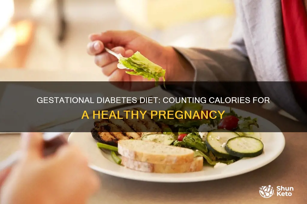 how many calories in gestational diabetes diet