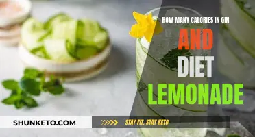 Calorie Count: Gin and Diet Lemonade's Sweet Secret