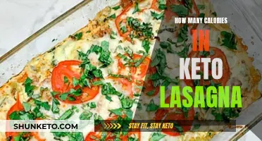 Keto Lasagna: Counting Calories in Every Layer