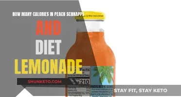 Peach Schnapps and Diet Lemonade: Calorie Count and Mixology