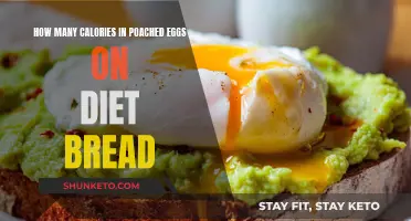 Calorie Counting: Poached Eggs on Diet Bread