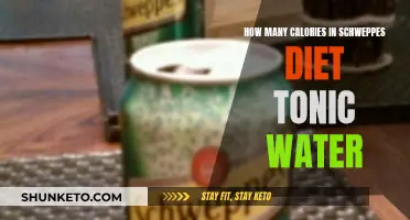 Calories in Schweppes Diet Tonic Water: What's the Count?