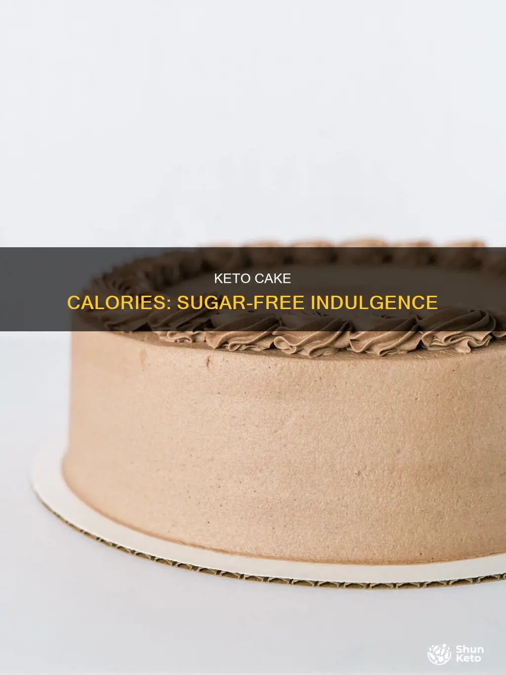 how many calories in sugar-free keto cake