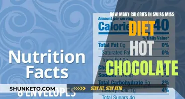 Swiss Miss Diet Hot Chocolate: Calorie Count and Nutritional Info