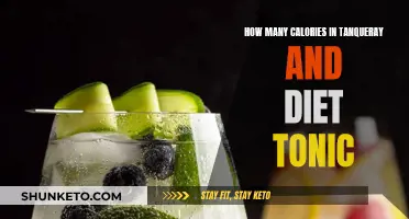 Calorie Counting Tanqueray and Diet Tonic: How Many?