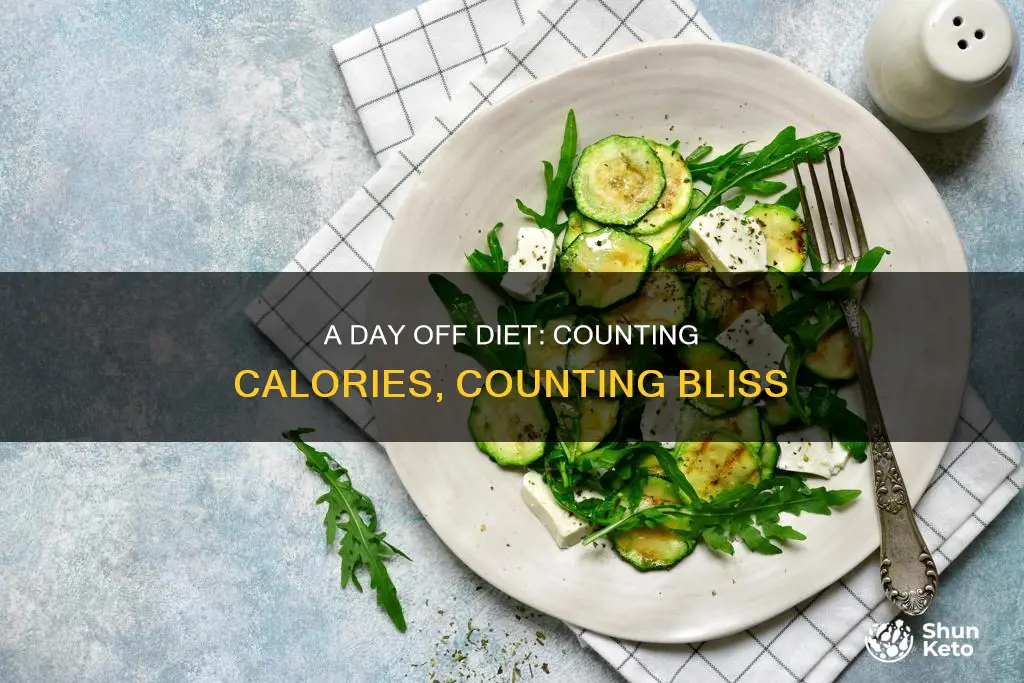 how many calories in the day off diet