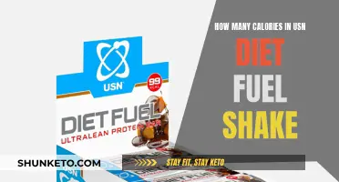 USN Diet Fuel Shakes: Calorie Count and Nutrition Facts
