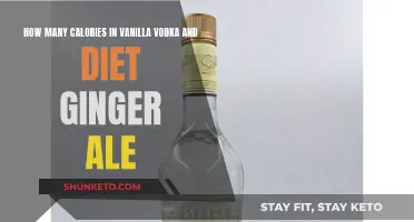 Calorie Counting: Vanilla Vodka and Diet Ginger Ale