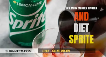 Calories in Vodka and Diet Sprite: What's the Count?