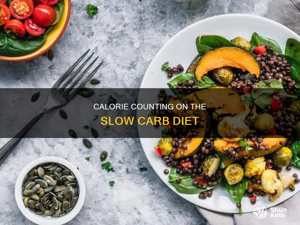 how many calories on slow carb diet
