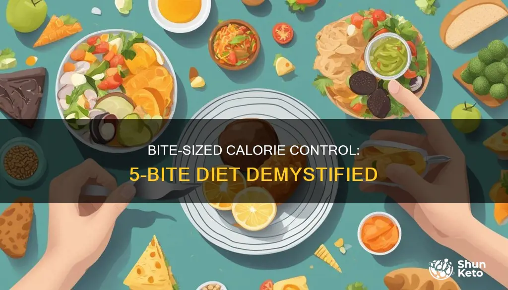 how many calories per bite 5 bite diet