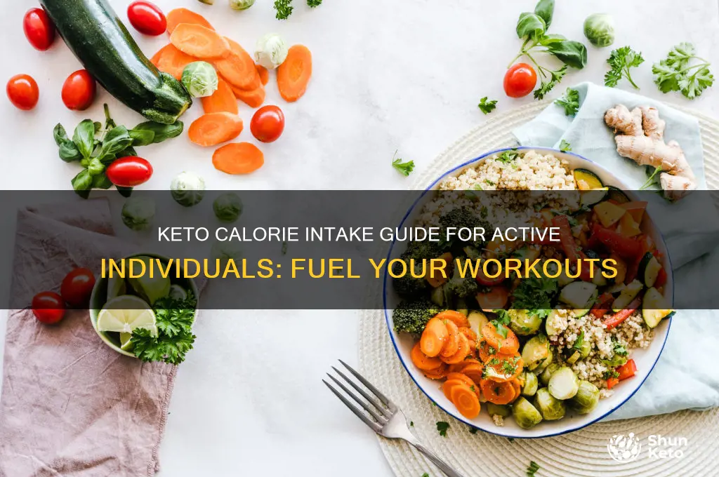 how many calories should eat on keto if i exercise