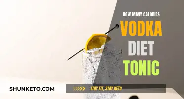 Calorie Counting: Vodka Diet Tonic Explained