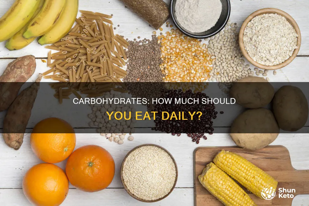 how many carbohydrates do you need in your diet