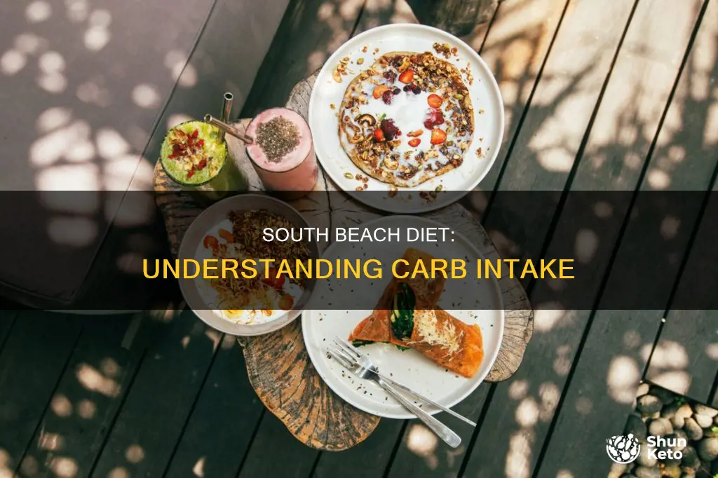 how many carbs a day on south beach diet