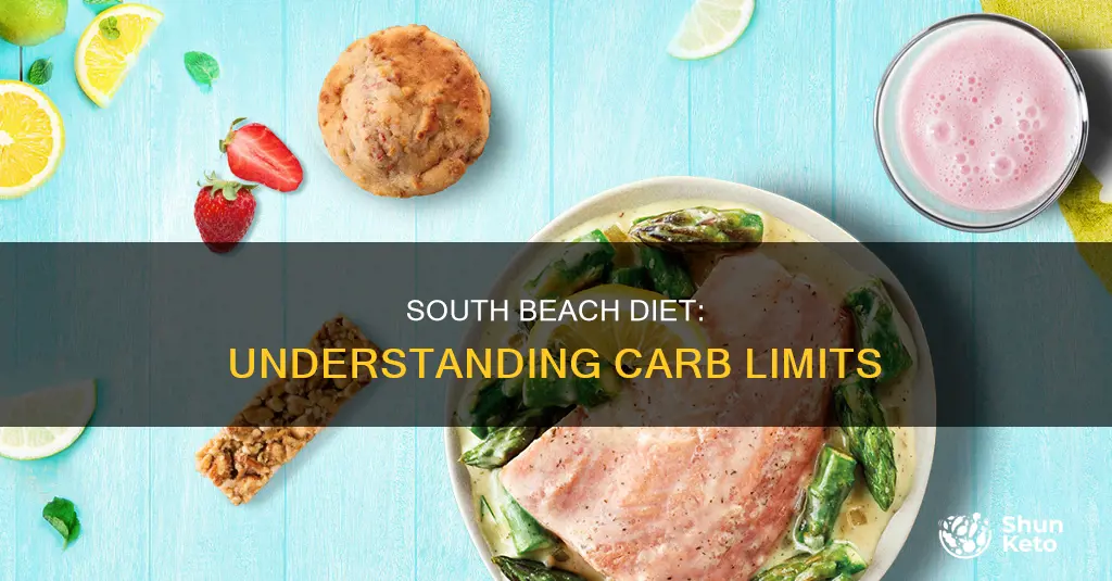 how many carbs allowed on south beach diet