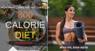 Carbs and Calories: Counting Every Gram on an 800-Calorie Diet