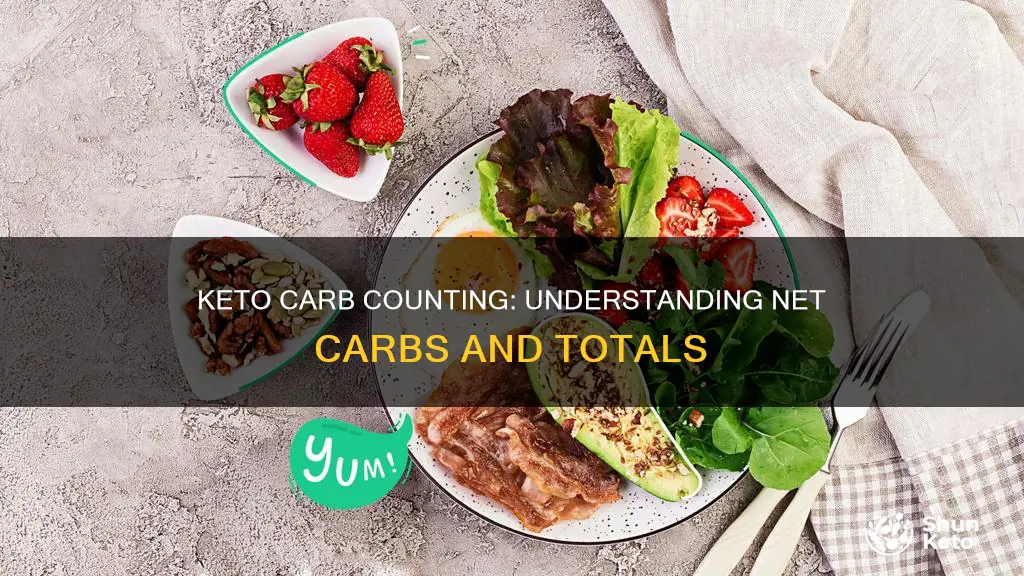 how many carbs and net carbs on keto