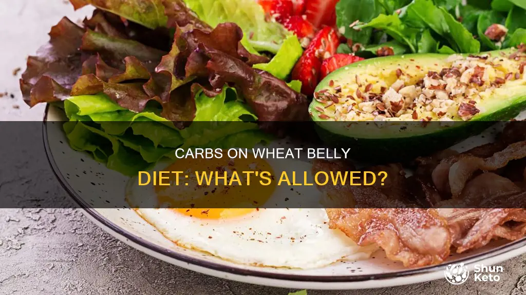 how many carbs are allowed on the wheat belly diet