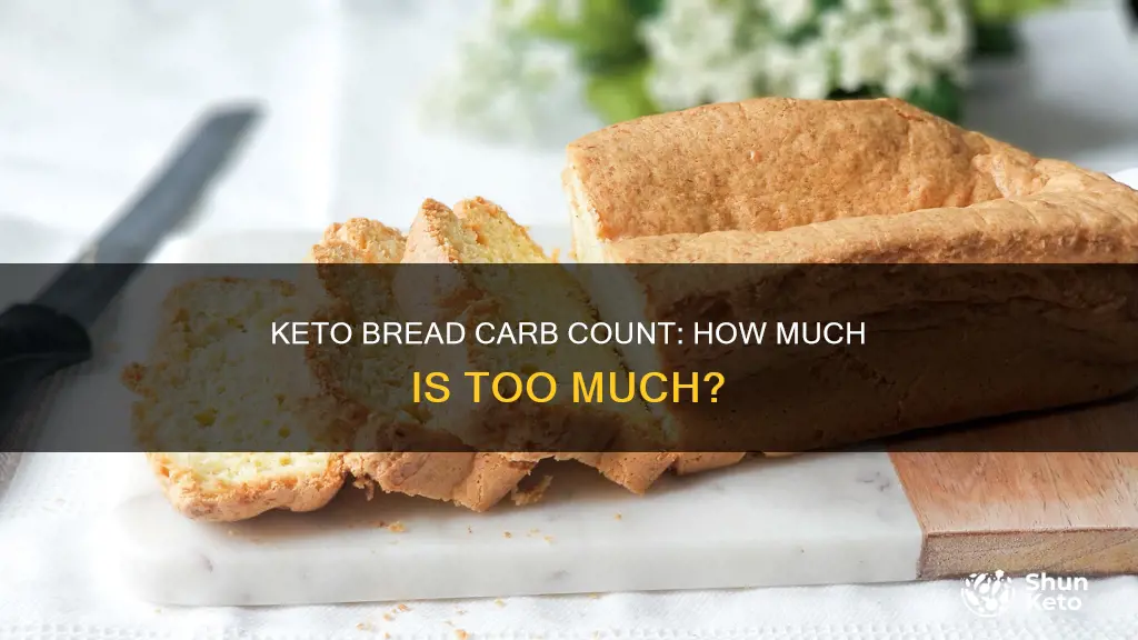 how many carbs are in a serving of keto bread