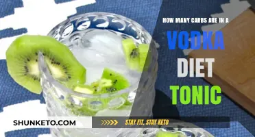 Smart Choice: Vodka Diet Tonic Carb Count