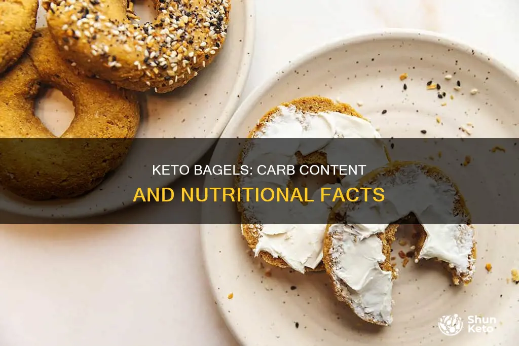 how many carbs are in keto bagels