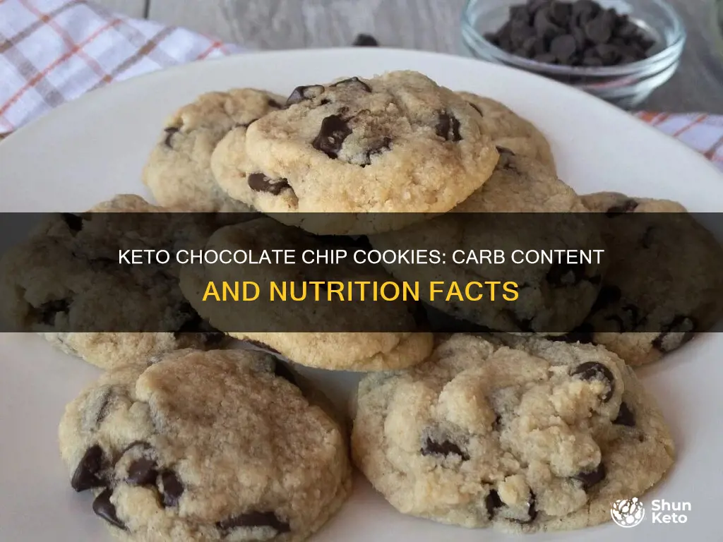 how many carbs are in keto chocolate chip cookies