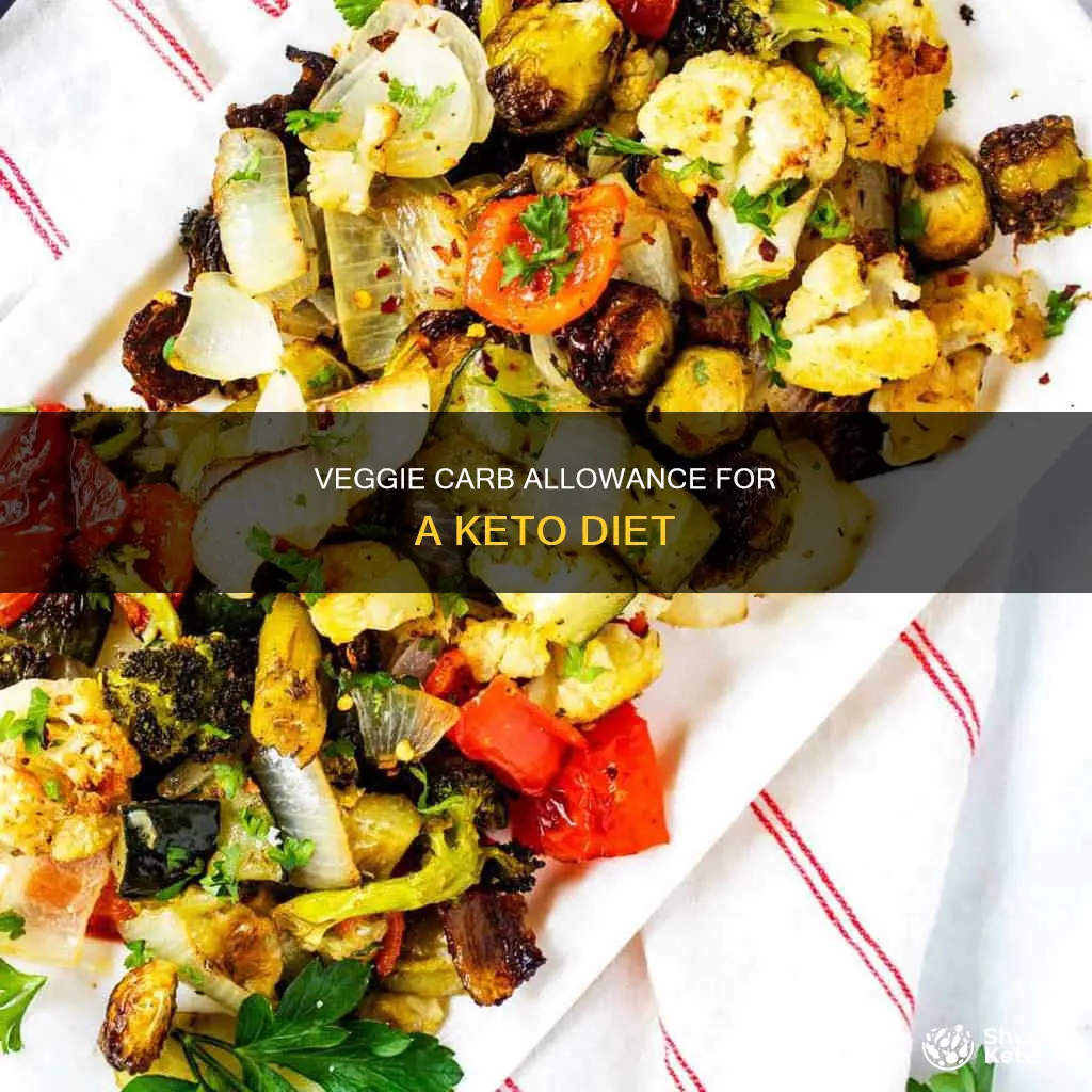 how many carbs can i have from vegetables on keto