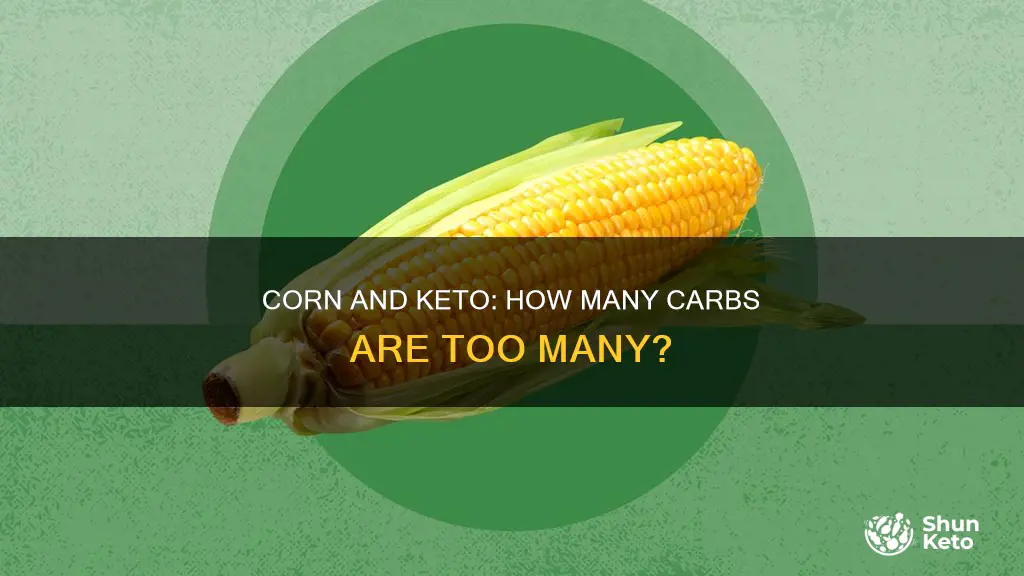 how many carbs corn for keto