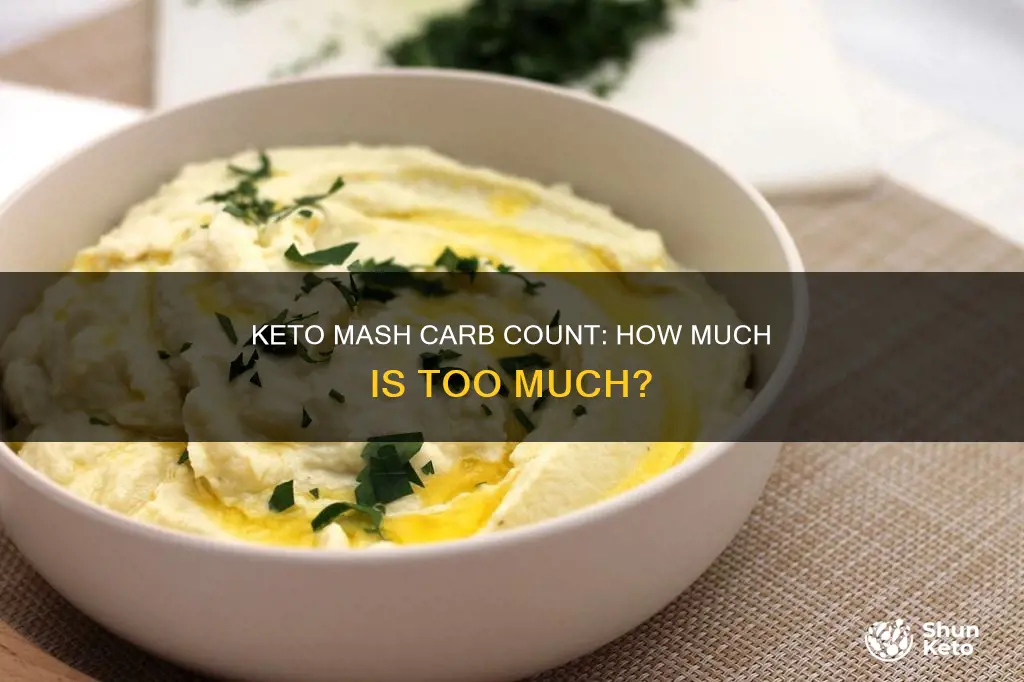 how many carbs do keto mash have