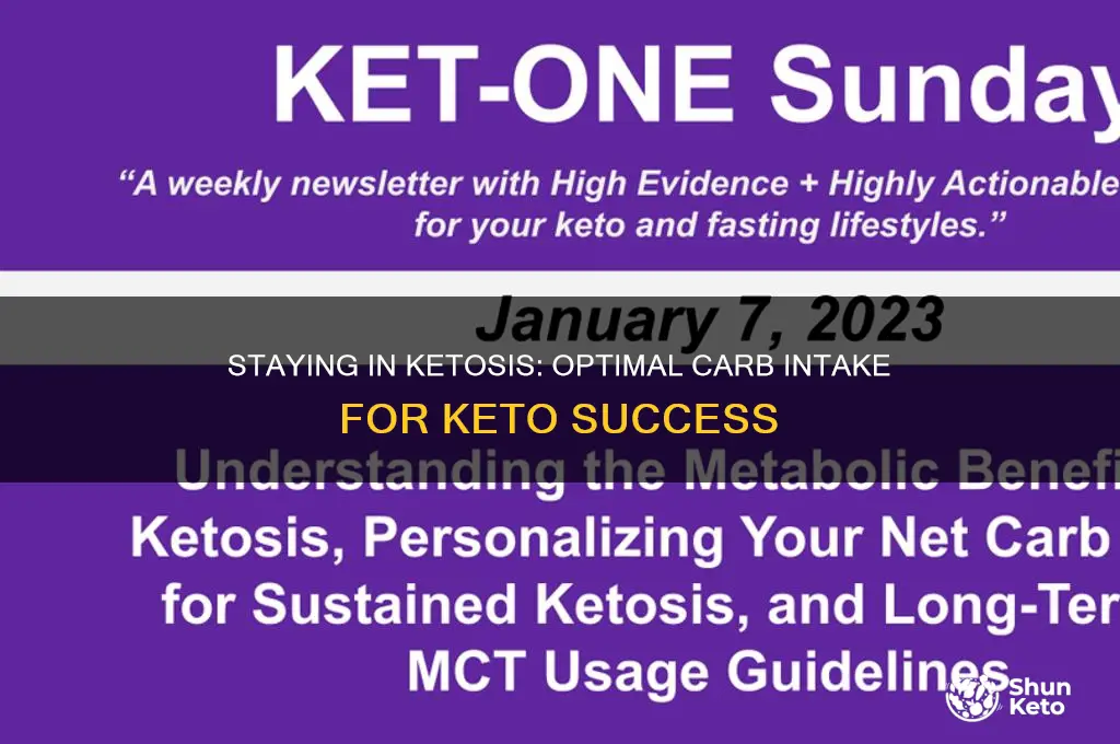how many carbs do you eat to stay in keto