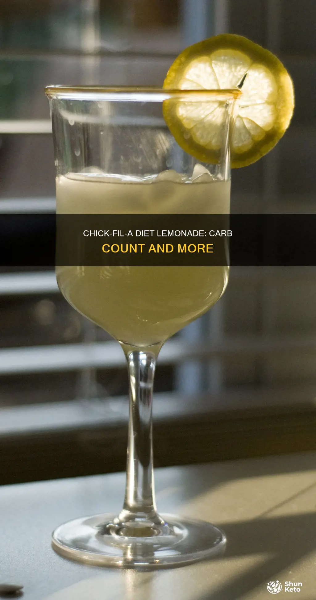 how many carbs does chick fil a diet lemonade have