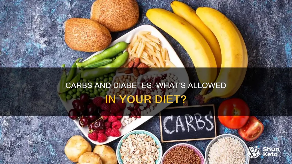 how many carbs etc is in a diabetic diet