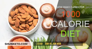 Carb Counting: 1000-Calorie Diet Explained