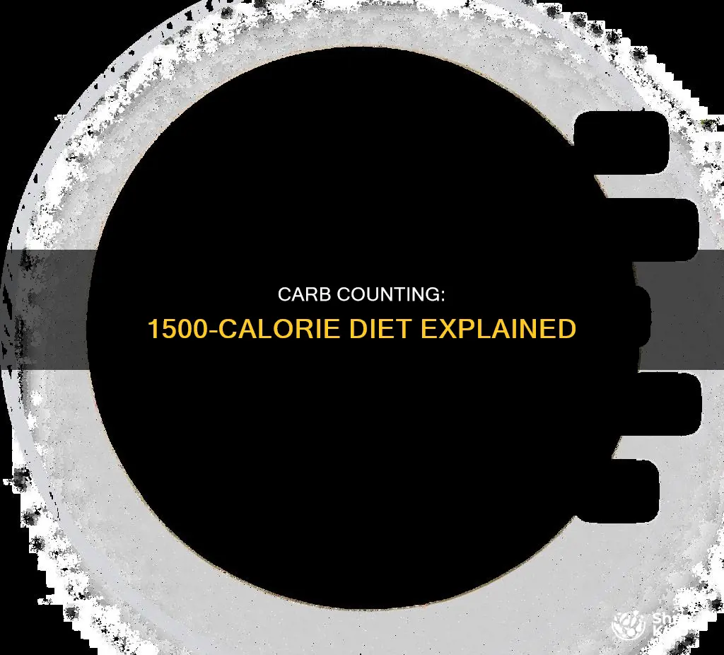 how many carbs for 1500 calorie diet