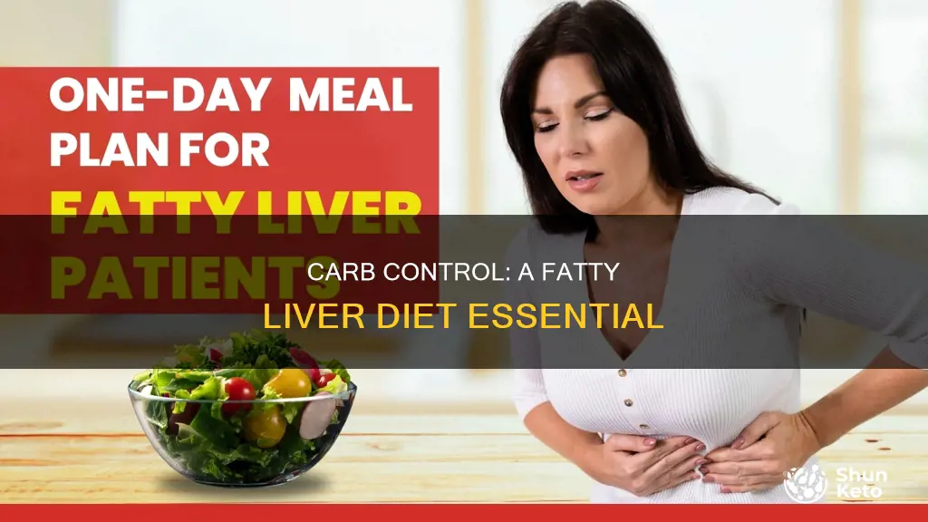 how many carbs for fatty liver diet