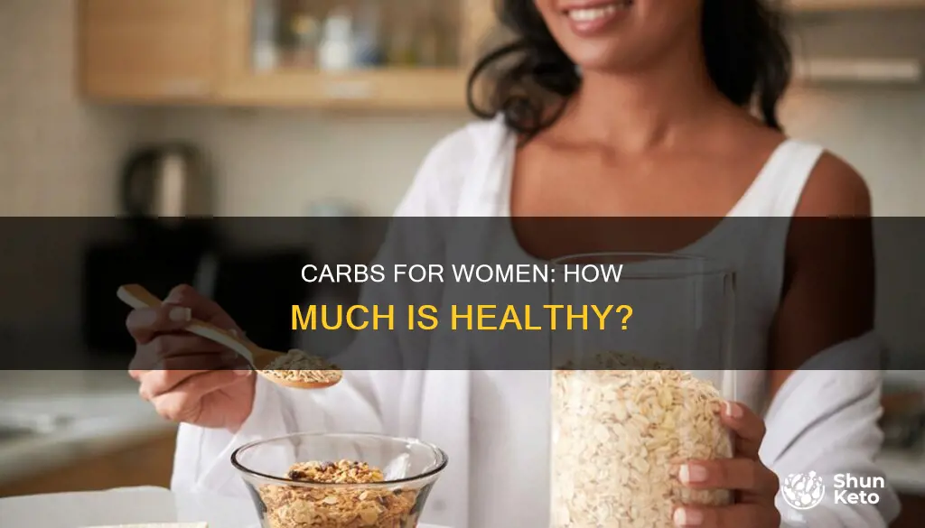 how many carbs for women