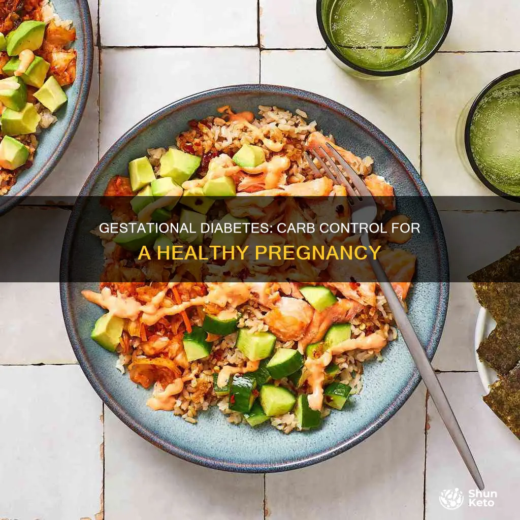 how many carbs gestational diabetes diet
