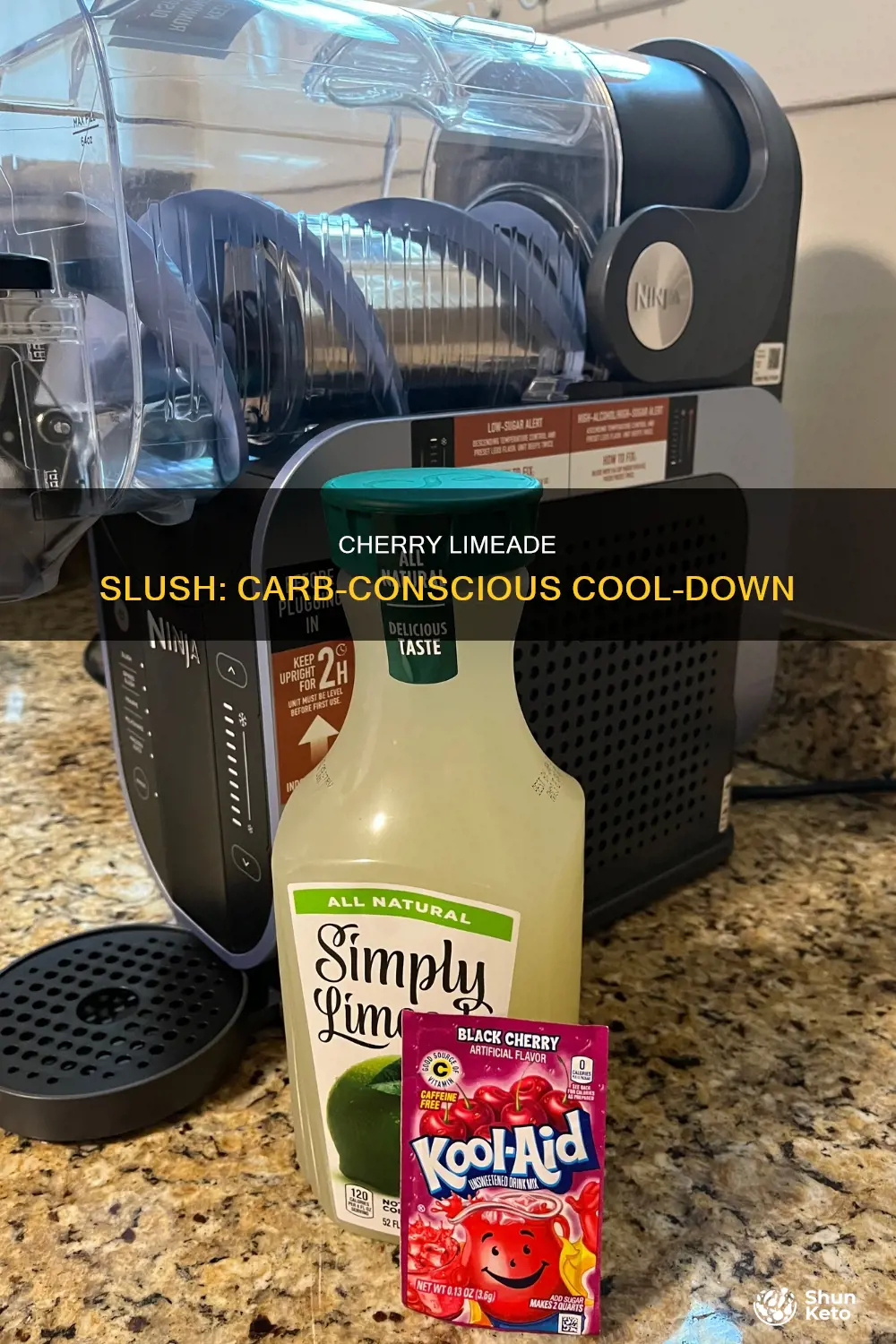how many carbs in a diet cherry limeade slush