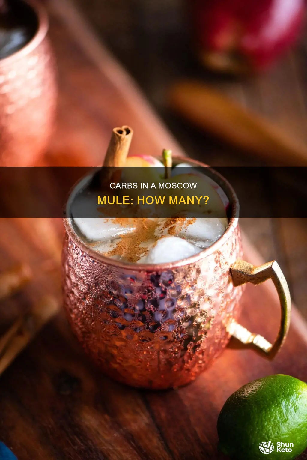 how many carbs in a diet moscow mule