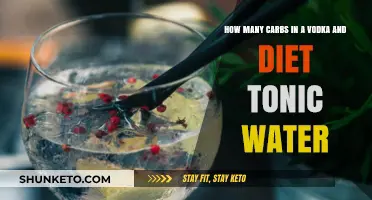 Smart Choice: Vodka and Diet Tonic Water