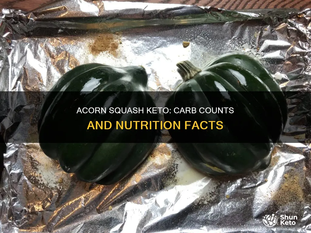 how many carbs in acorn squash keto