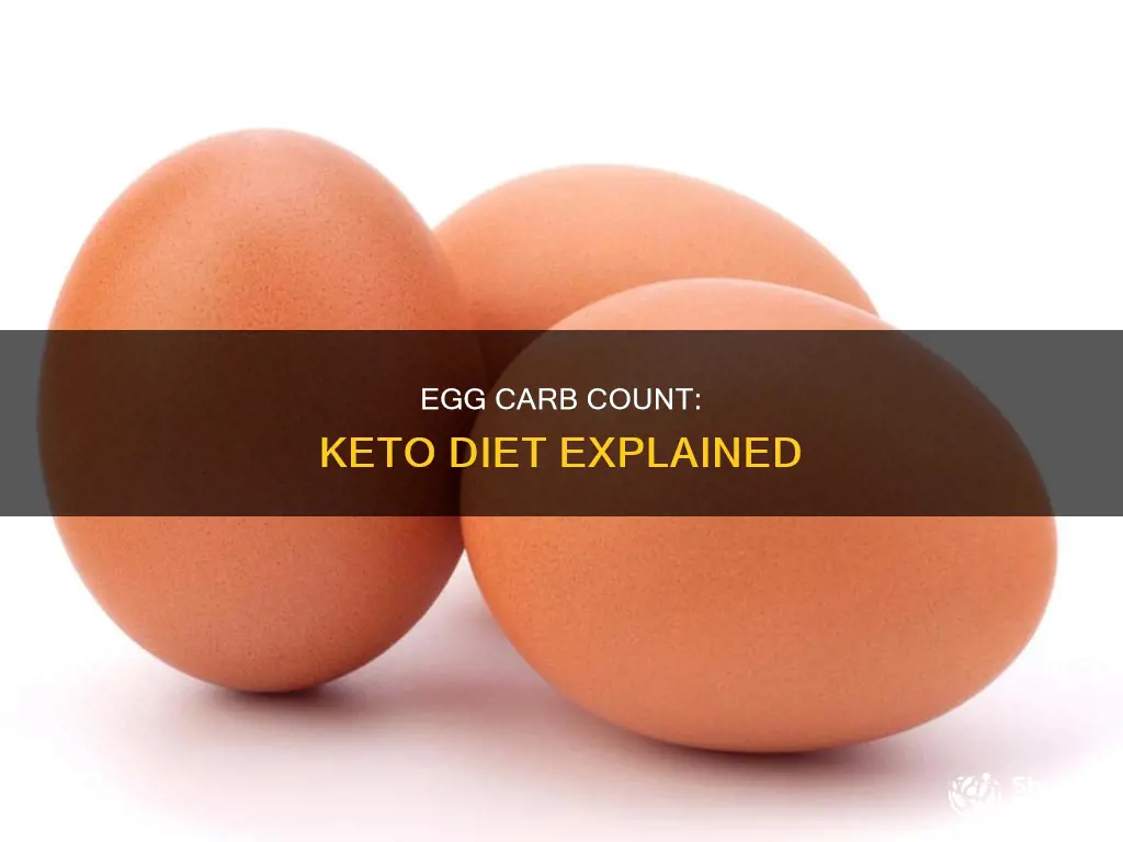 how many carbs in an egg keto diet