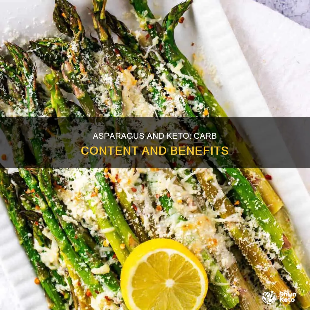 how many carbs in asparagus keto