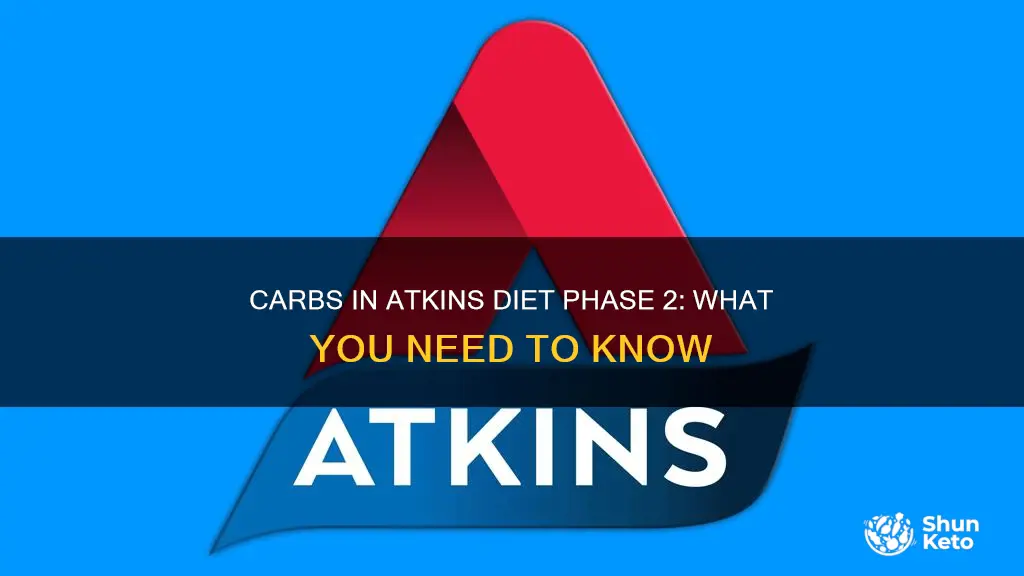 how many carbs in atkins diet phase 2