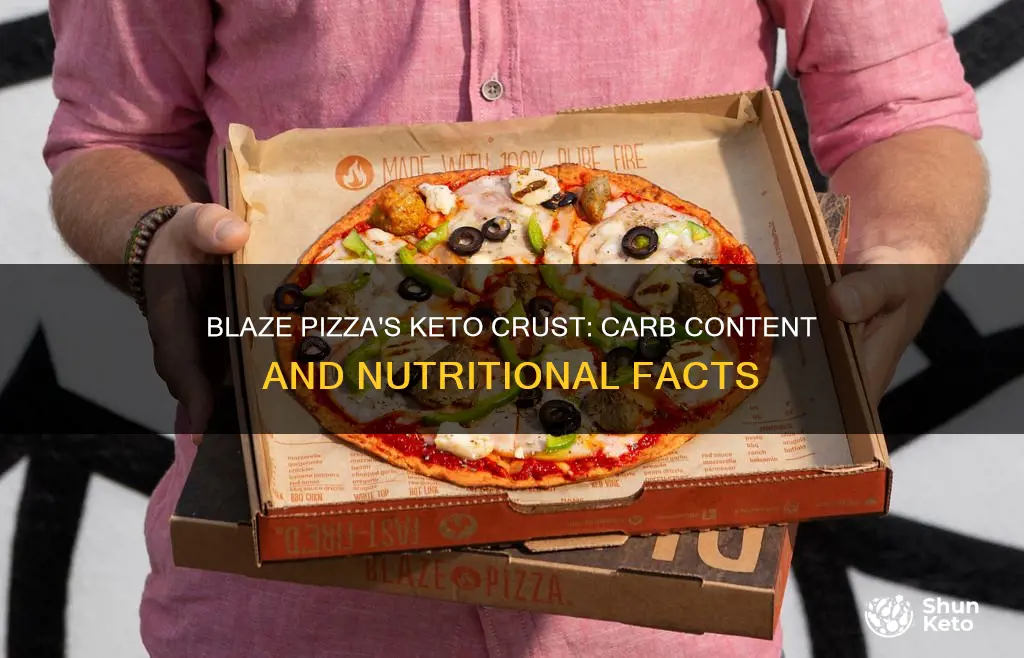 how many carbs in blaze pizza keto crust