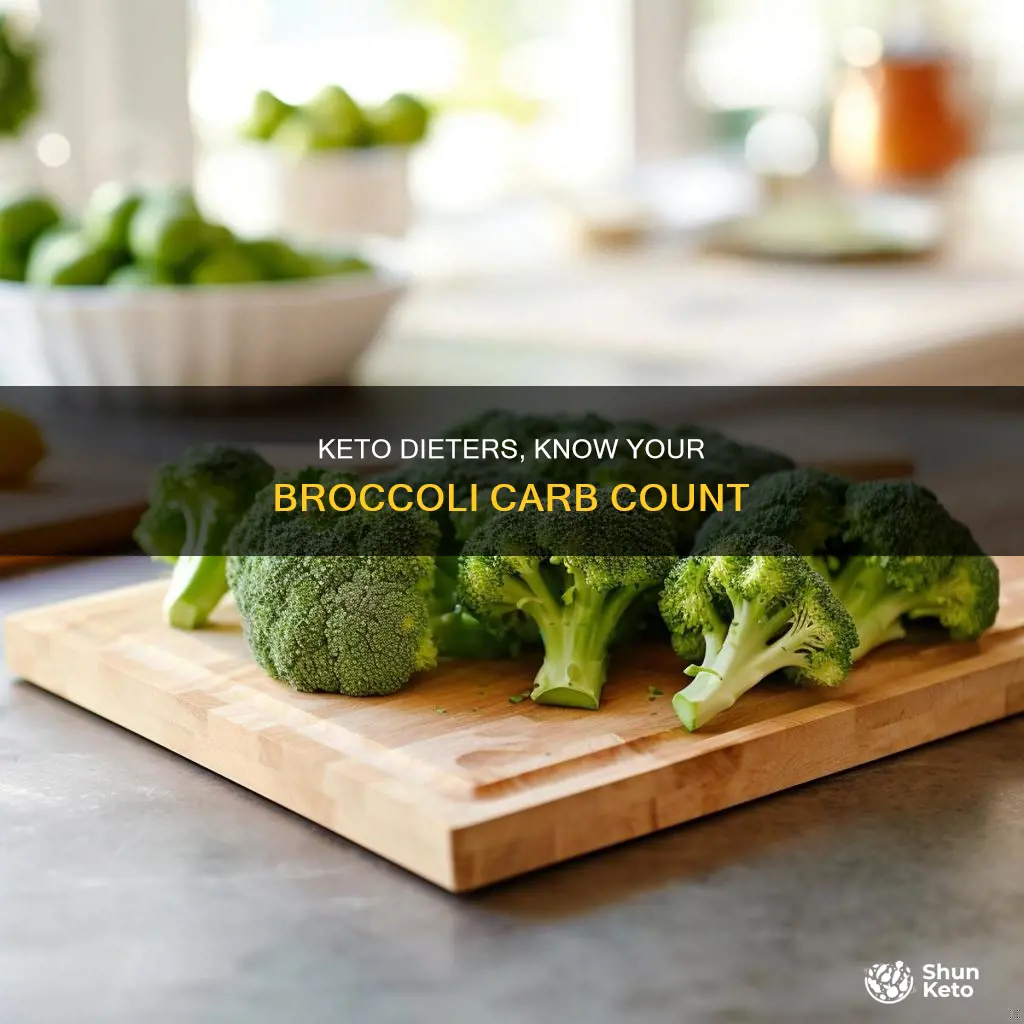 how many carbs in broccoli keto