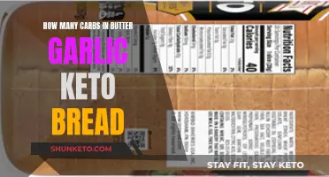 Keto Bread Carb Count: Butter-Garlic Edition