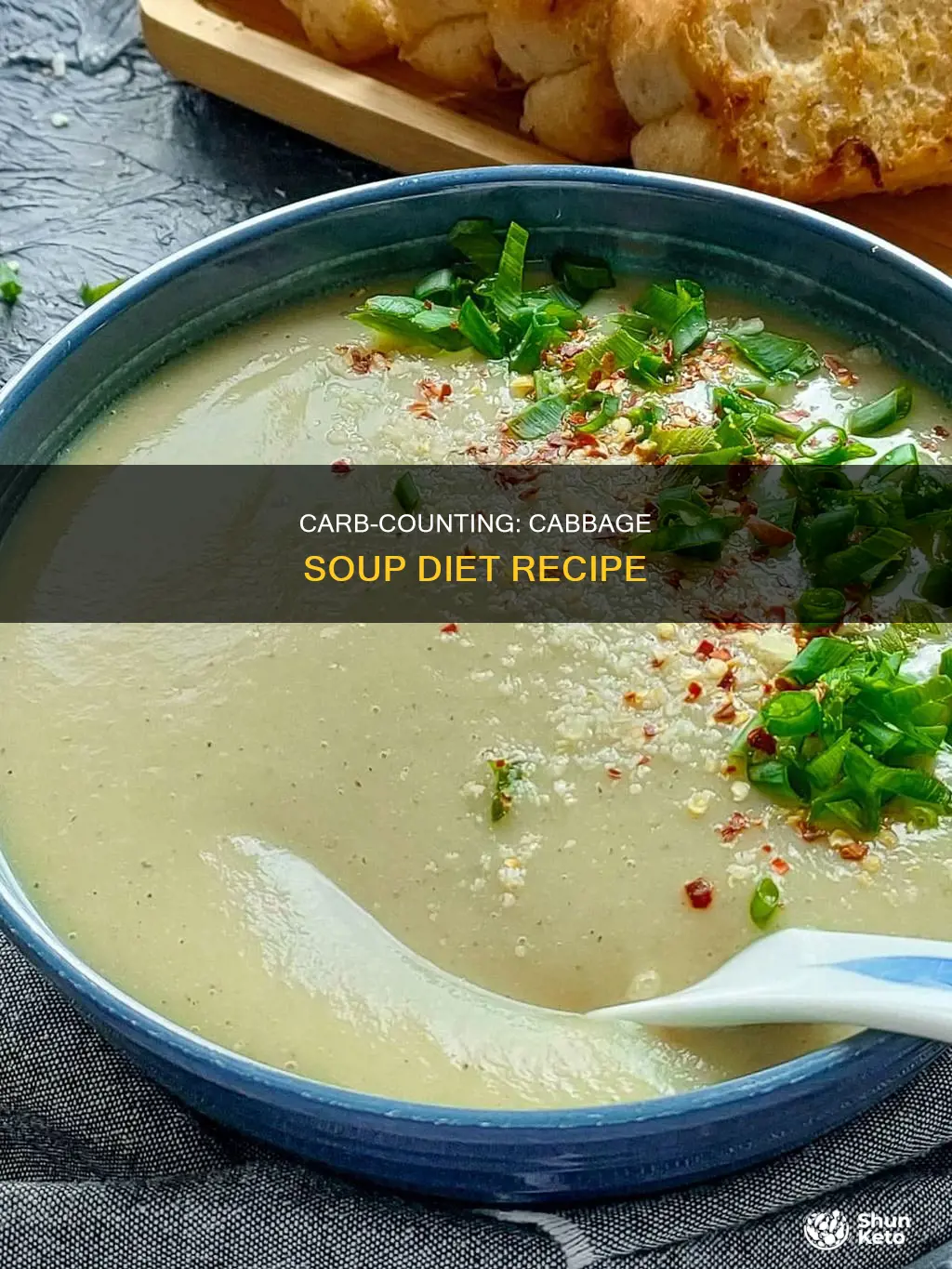how many carbs in cabbage soup diet recipe